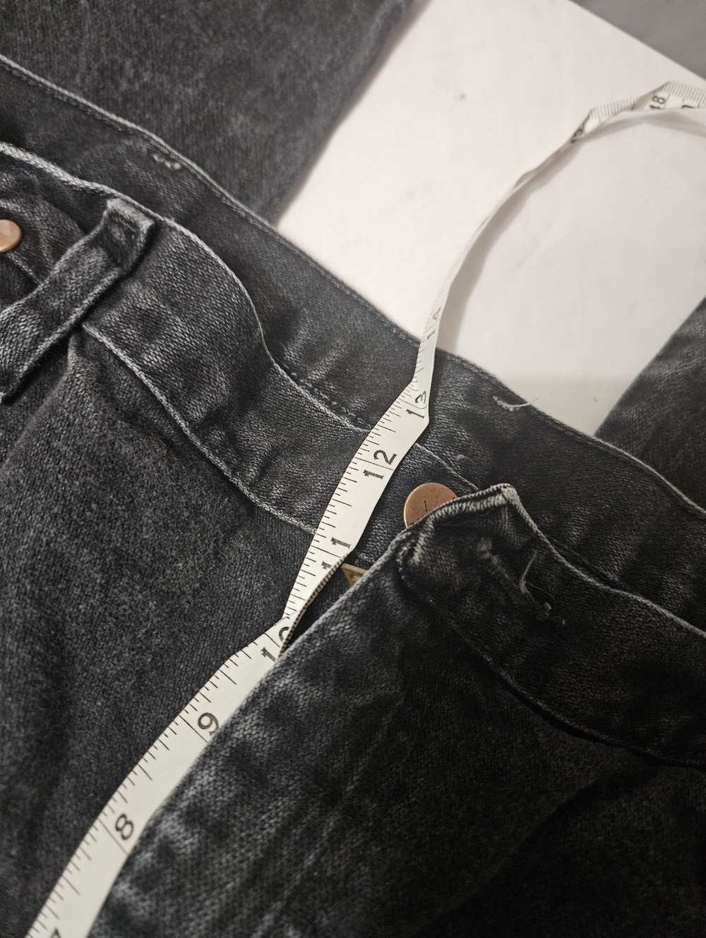 Mens Wrangler 936 Black Boot Cut Jeans Size 40X32! - Picture 5 of 6